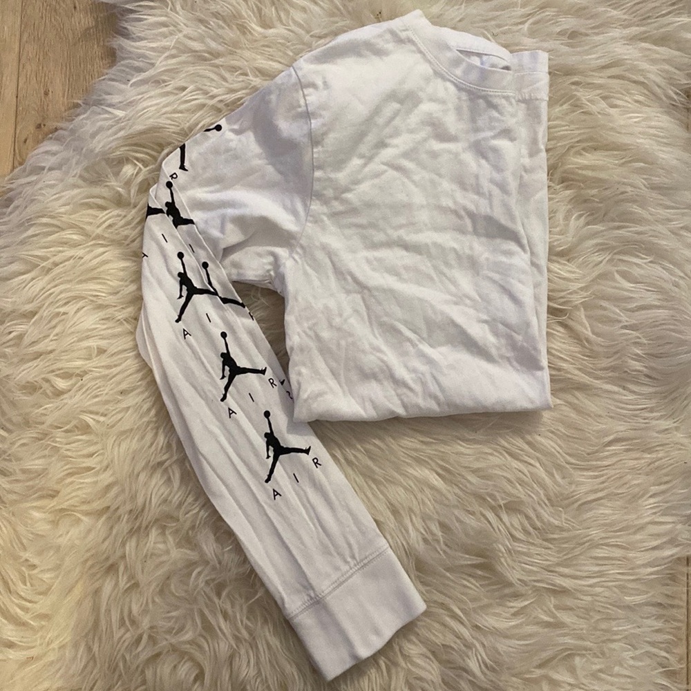 Air Jordan Nike White Long Sleeve